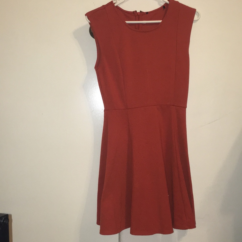 Burnt Orange Dress